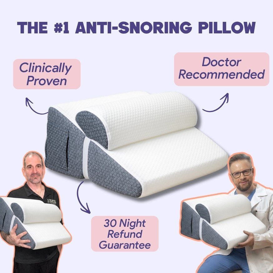 ZEE Anti-Snoring Wedge Pillow™ - Clinically  Proven