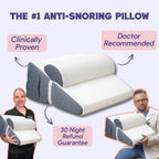 ZEE Anti-Snoring Wedge Pillow™ - Clinically  Proven