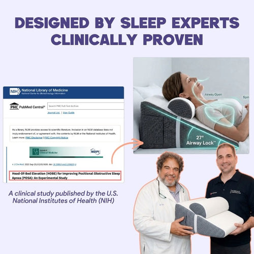 ZEE Anti-Snoring Wedge Pillow™ - Clinically  Proven
