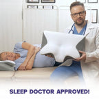 ZEE™ Ergonomic Anti-Snore Pillow | Sleep Specialist Designed