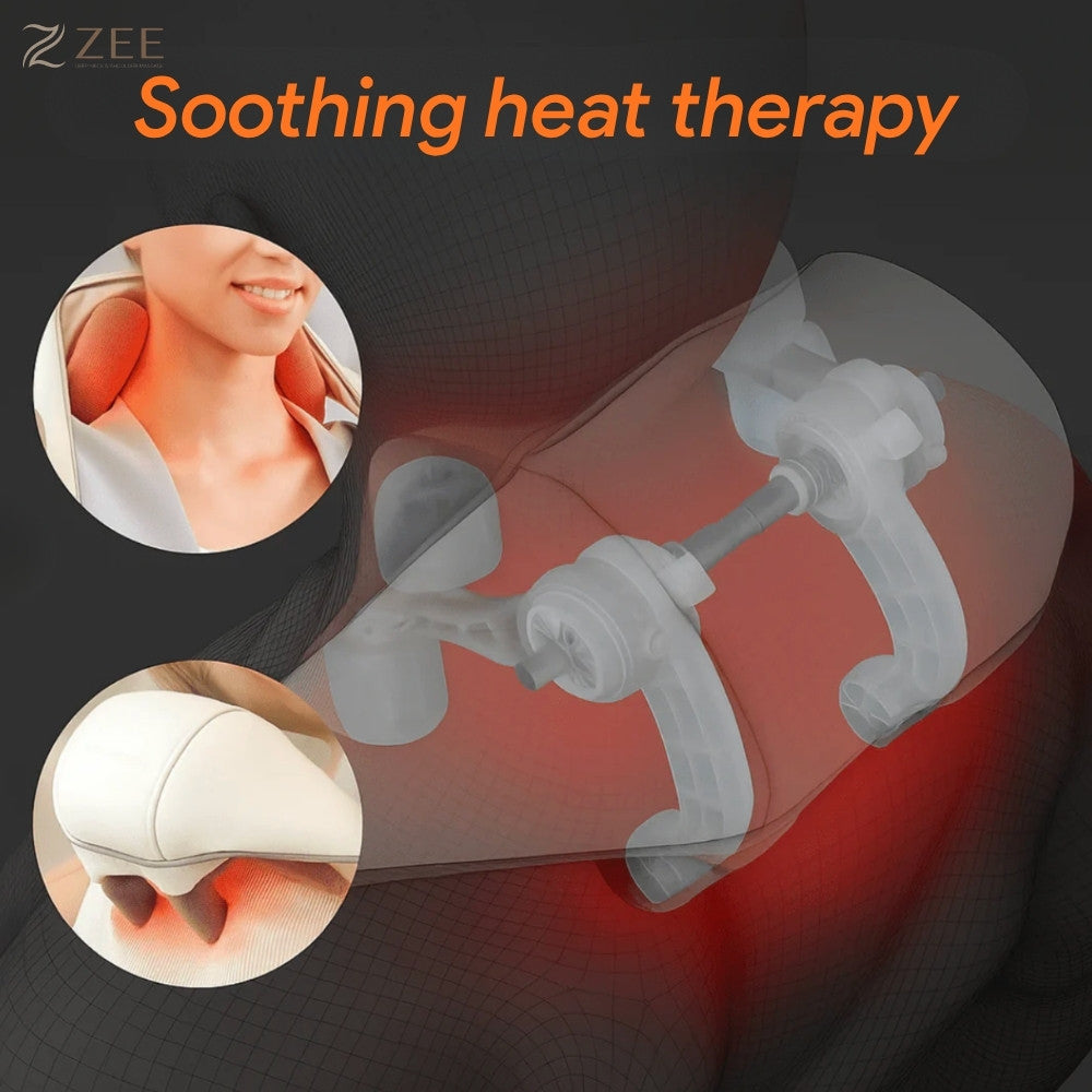 Cordless Deep Tissue  Neck & Shoulder Massager with Heat