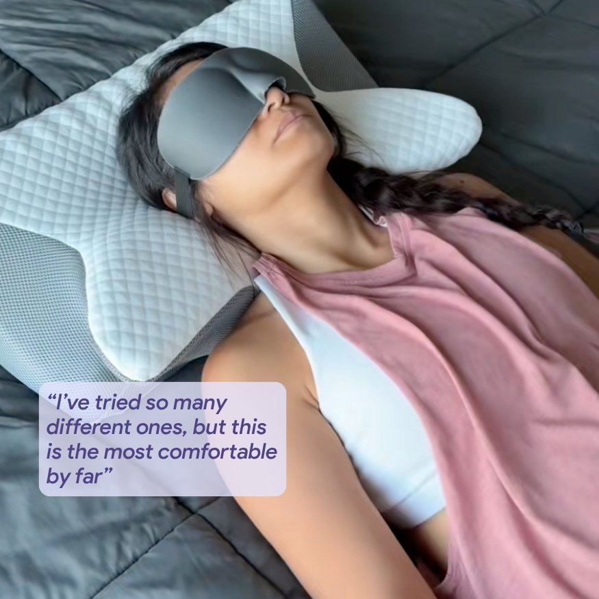 ZEE™ Ergonomic Anti-Snore Pillow | Sleep Specialist Designed