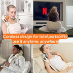 Cordless Deep Tissue  Neck & Shoulder Massager with Heat