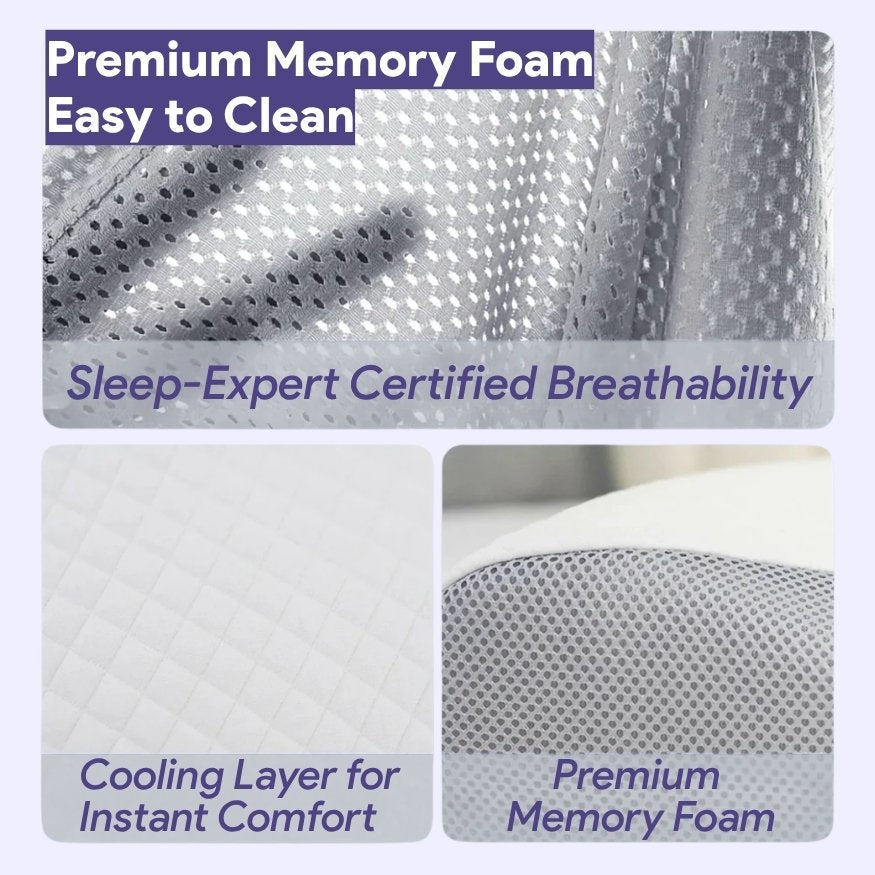 ZEE™ Ergonomic Anti-Snore Pillow | Sleep Specialist Designed