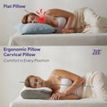 ZEE Ergonomic Contour Memory Foam Pillow
