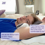 ZEE Ergonomic Contour Memory Foam Pillow