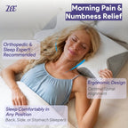 ZEE Ergonomic Contour Memory Foam Pillow