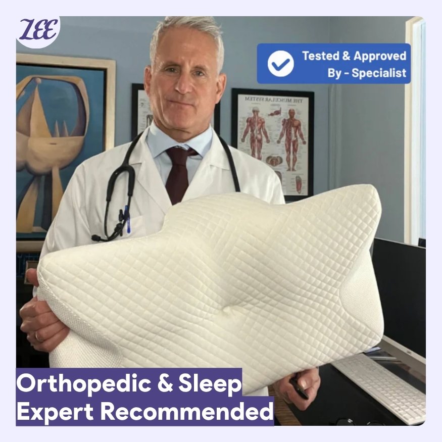 ZEE Ergonomic Contour Memory Foam Pillow
